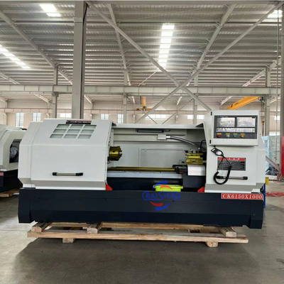 Siemens CNC Lathe Machine CK6150 Flat Bed 500mm Swing 1500mm Workpiece
