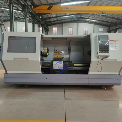 Horizontal Flat Bed CNC Lathe CK6150 500mm Swing 1500mm Workpiece