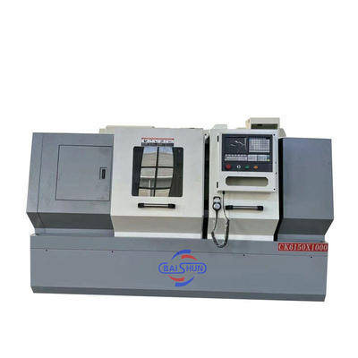 Fanuc Flat Bed CNC Lathe Machine 500mm Swing 1500mm Workpiece
