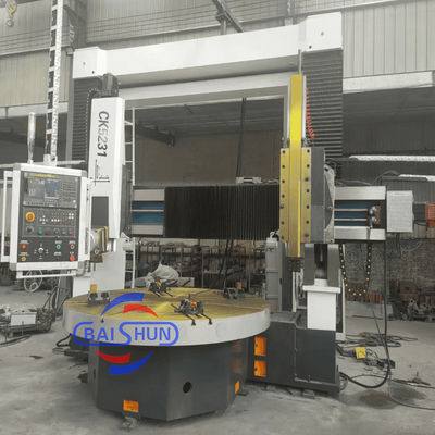 Heavy Cutting Double Column CK5231 Vertical Lathe Machine with Max. Turning Diameter 3150mm and Max. Height 1600mm