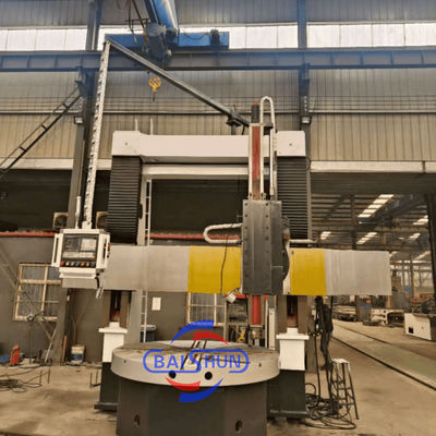 China CNC Vertical Lathe Heavy Duty Metal Turning Machine With Siemens Control System