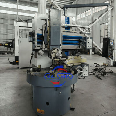 C5116 Single Column Manual Vertical Turret Lathe with 1600 mm Max. Turned Length, 5tons Load Capacity, and 30kw Spindle Motor