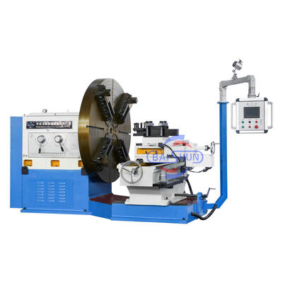 Big Bore Horizontal Face Lathe Machine Big Head Flange Processing Tool