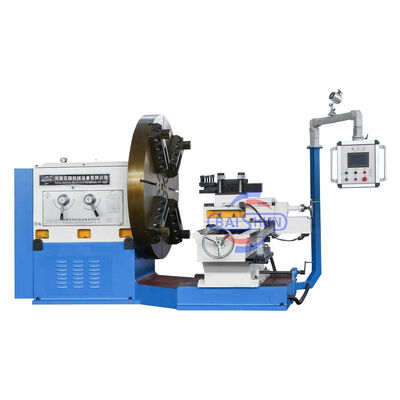 Economic Horizontal Floor Lathe Machine Metal Turning Work Lathe With Big Face Flange Turning