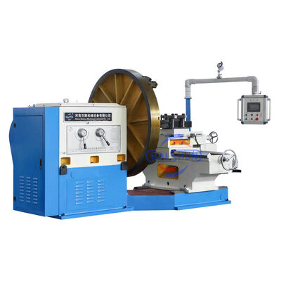 China Large Floor Type High Accuracy Facing Lathe Machine For Flange Machining Horizontal Heavy Duty 