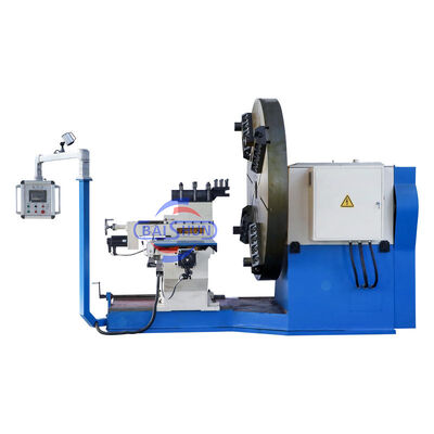 Automatic Precision Flange Lathe Machine Heavy Duty Horizontal Turning 4 Positonal Tool Post