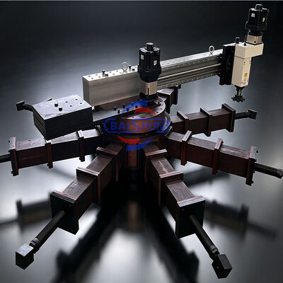 On-Site Marine Propeller Flange Facing Machine For Milling Groove Machining
