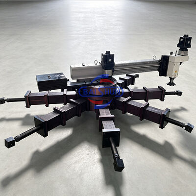 Portable Flange Lathe Ra1.6 Surface Finish 0.03mm Flatness On-Site Machining